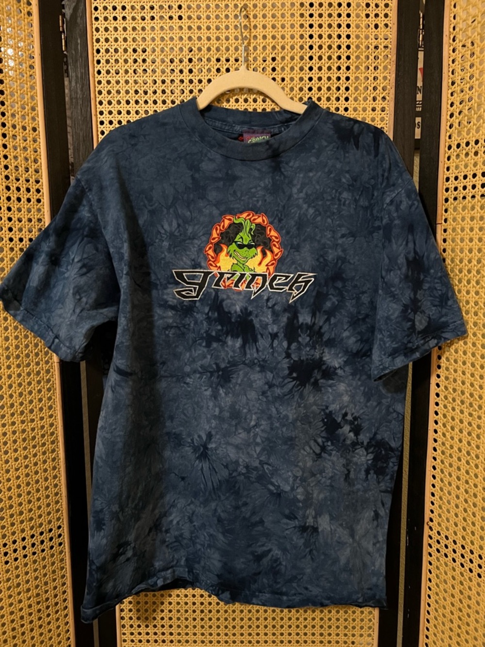 Vintage Tie-Dye Grinch Graphic Tee
